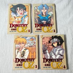 Dorothy of Oz Volume 1-4 Set Son Hee Joon English Manga Anime Paperback 2006 VG