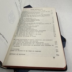 Oxford Book Of Common Prayer French Morocco Leather – Nice- 07616 Box 1952
