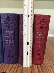 George R.R. Martin A SONG OF FIRE AND ICE Leather Cloth Special Edition Box Set