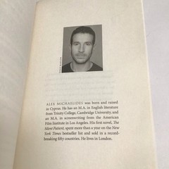 The Silent Patient by Alex Michaelides Paperback Book SIGNED AUTOGRAPHED Kristin