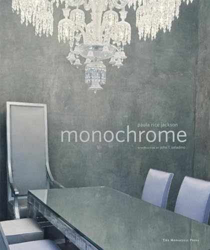 Monochrome – Hardcover, by Jackson Paula Rice – Very Good u