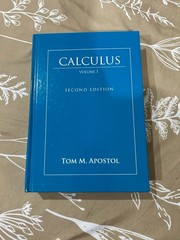 Calculus, Volume 1 by Tom M. Apostol Hardcover