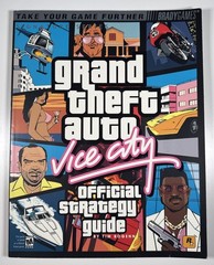 Grand Theft Auto: Vice City BradyGames Official Strategy Guide 2002 with Poster
