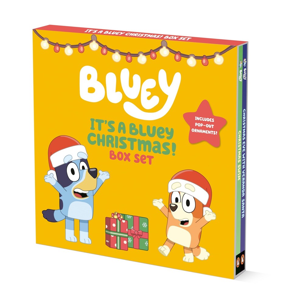 It’s a Bluey Christmas! Box Set: Includes Pop-Out Ornaments