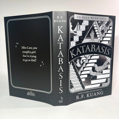 Katabasis R.F. Kuang Hardcover The Broken Binding Tier 2 Edition w/ Bookmark