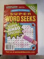 New Lot Of Five (5) Puzzle Books 2 Sudoku, 3 Word Searches