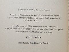 As The Family Goes D. James Kennedy 2003 Paperback Booklet
