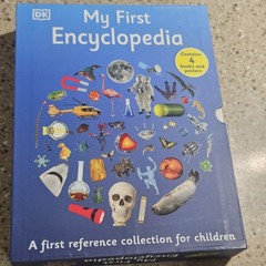 My First Encyclopedia Set of 4 – Animal Dinosaur Space Science Box Set DK NEW