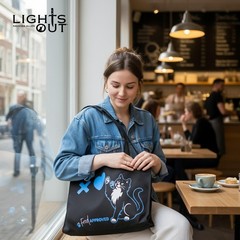 Lights Out Navessa „Allen Fred Approved” Tote Bag