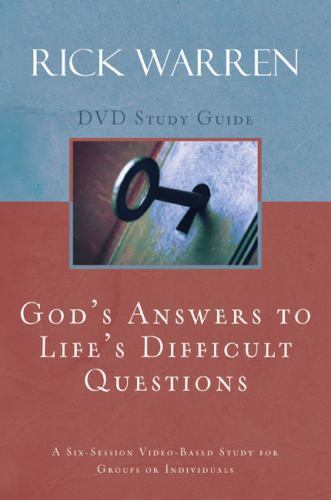 God’s Answers to Life’s Difficult Questions Study Guide Warren, Rick paperback