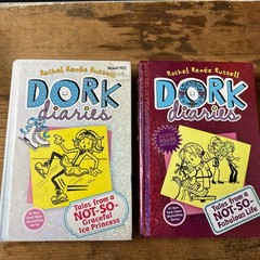 Dork Diaries Hardcover Books Rachel Renee Russell Lot Series 1, 4, 7, 11, 12, 13