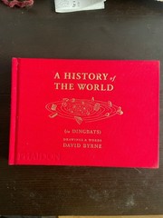 History of the World (in Dingbats) : Drawings and Words by David Byrne (2022,…