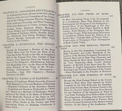 1921 Rush County Indiana History Rushville Milroy Carthage Manilla Arlington