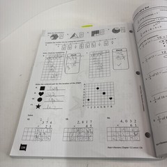 BJU Press Math 4 Student Reviews Third Edition Educational Workbook –