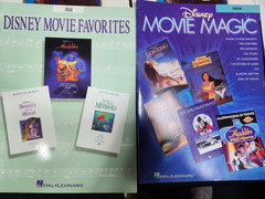 Disney Songs for Cello | total of 6 Cello Sheet Music Books Mixed Lot Very Good