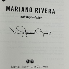 THE CLOSER: MY STORY Mariano Rivera Wayne Coffey Little Brown HC 1st Ed signed