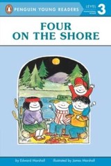 Four on the Shore (Penguin Young Readers, Level 3) – Paperback – GOOD