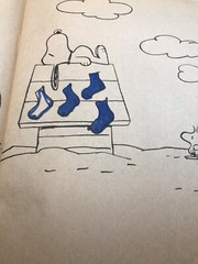 Merry Christmas Snoopy Coloring Book 1979 Used And Some Coloring 11 Inches X 8