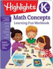 Kindergarten Math Concepts; Highlights Learning F- 9781684372836, paperback, new