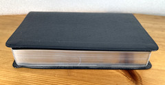 Scarce! 1984 NIV Student Bible Blue Bonded Leather Compact Yancey & Stafford VG-