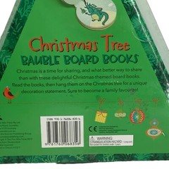 Five Mile Publisher Christmas Tree Bauble Board Books Ornaments NEW 2.75″ Each