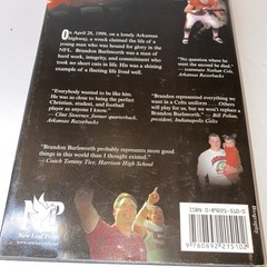 Through the Eyes of a Champion The Brandon Burlsworth Story Jeff Kinley 1st ed.