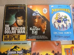 Huge Lot (46) Of Vintage 60s-90s Kids Books. Jurassic Park, Stars Wars Etc.
