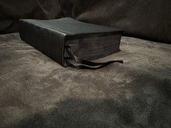 1560 geneva bible (text) All Black leather With Apocrypha With Reformer Notes