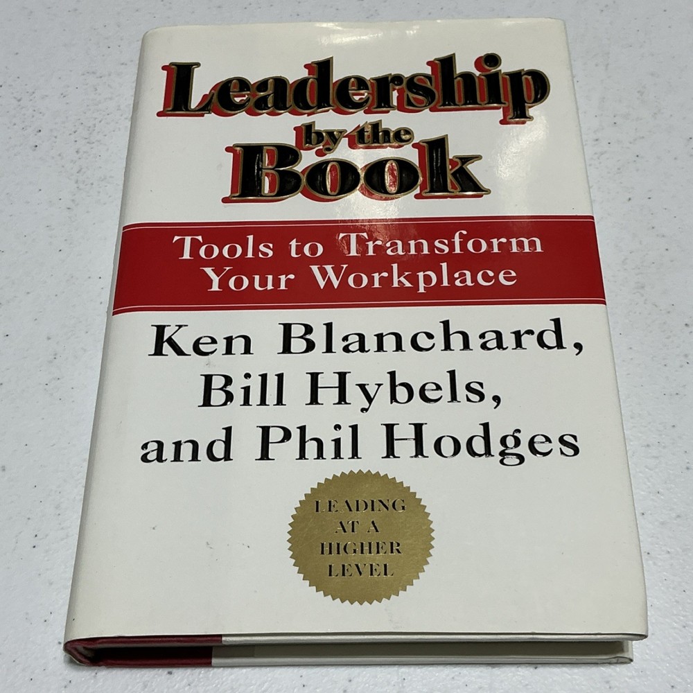 William Morrow Leadership by the Book Blanchard Hybels Vintage 1999 HC