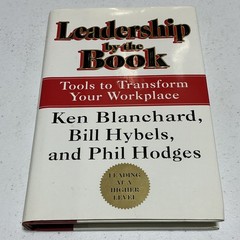 William Morrow Leadership by the Book Blanchard Hybels Vintage 1999 HC