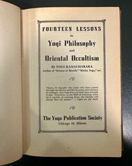 Fourteen Lessons in Yoga Philosophy by Yogi Ramacharaka (1931, Hardcover)