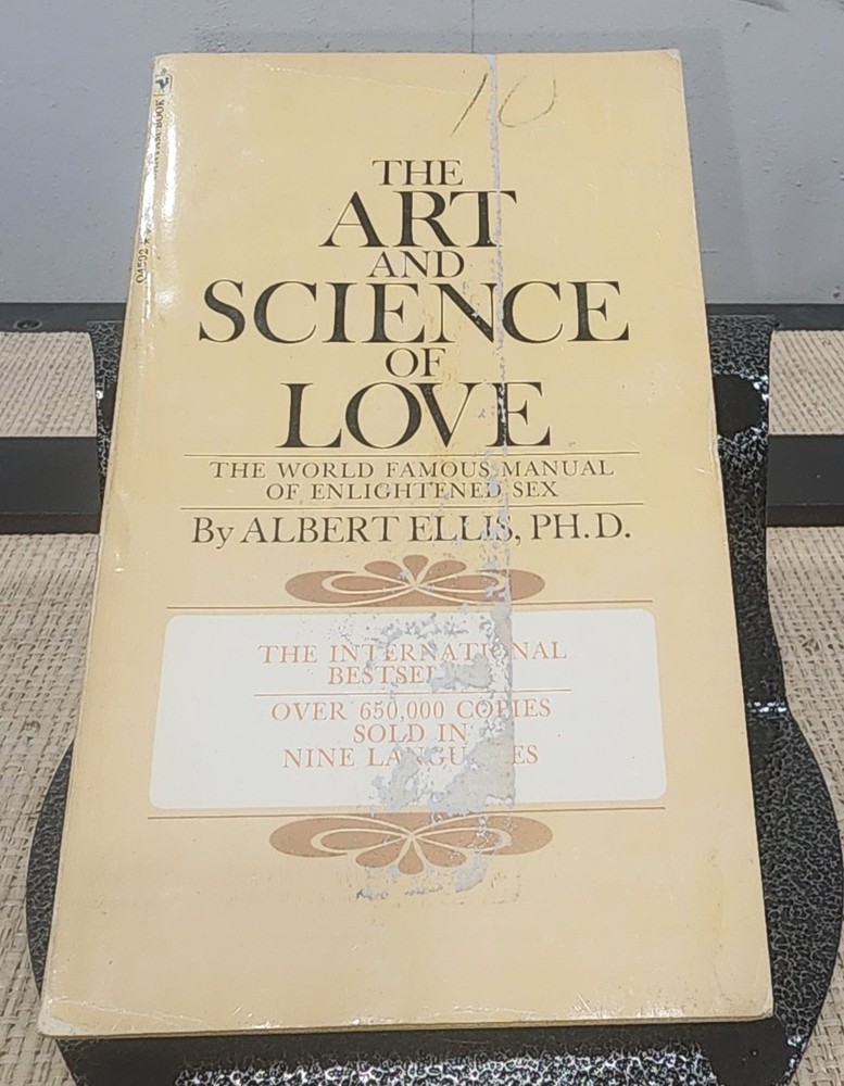 The Art and Science of Love Albert Ellis Ph.D. 1969 Paperback Bantam