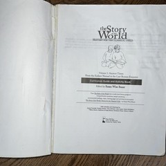 Story of the World Ancient Times, Volume 1, Set, Activity Book, Test Answer Key
