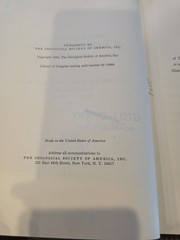Set: Bibliography of Fossil Vertebrates 1939-1972 Geological Society of America