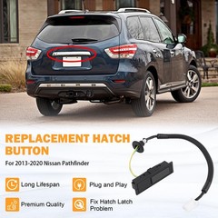253803JA0B Hatch Button Trunk Latch for Nissan Pathfinder 2013 2014 2015 2016…