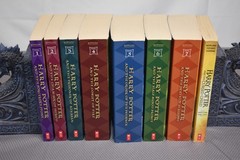 Harry Potter series/set by J.K. Rowling (1st Edition/Varied Printing, trade pb)