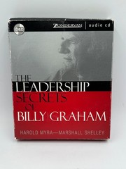 The Leadership Secrets of Billy Graham 10 CDS Audio Book Zondervan used complete