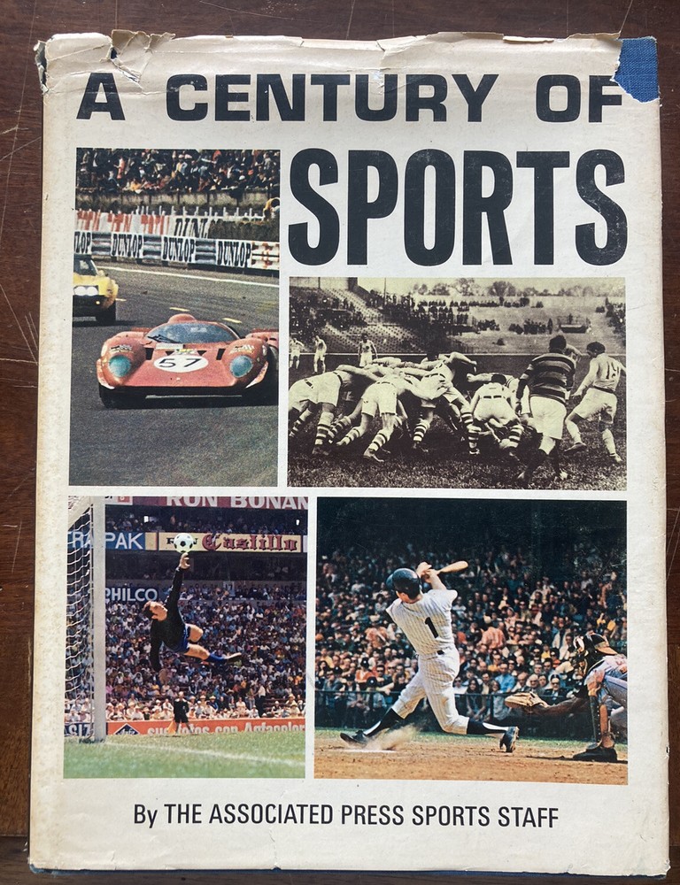 A Century Of Sports 1971 Jumbo Hardcover 434 Pages The Associated Press