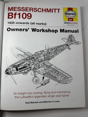 Messerschmitt Bf109 1935 onwards Owners’ Workshop Manual By Haynes – Hardback