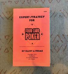 Expert Strategy for Four Card Poker 2nd Ed Paperback Elliot A Frome Cambatria