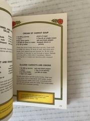 The Complete Carrot Caroline Francis 1981 First Ed Illustrated Mini Cookbook PB