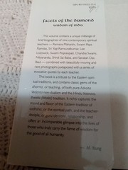 Facets of the Diamond Wisdom of India HCDJ 1994