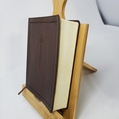 NIV Holy Bible Journal Edition 2015 Zondervan Brown Leatherette Personalized