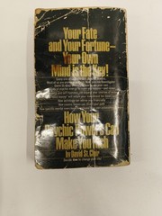 How Your Psychic Powers Can Make You Rich by David St Clair (1975) RARE SECRETS