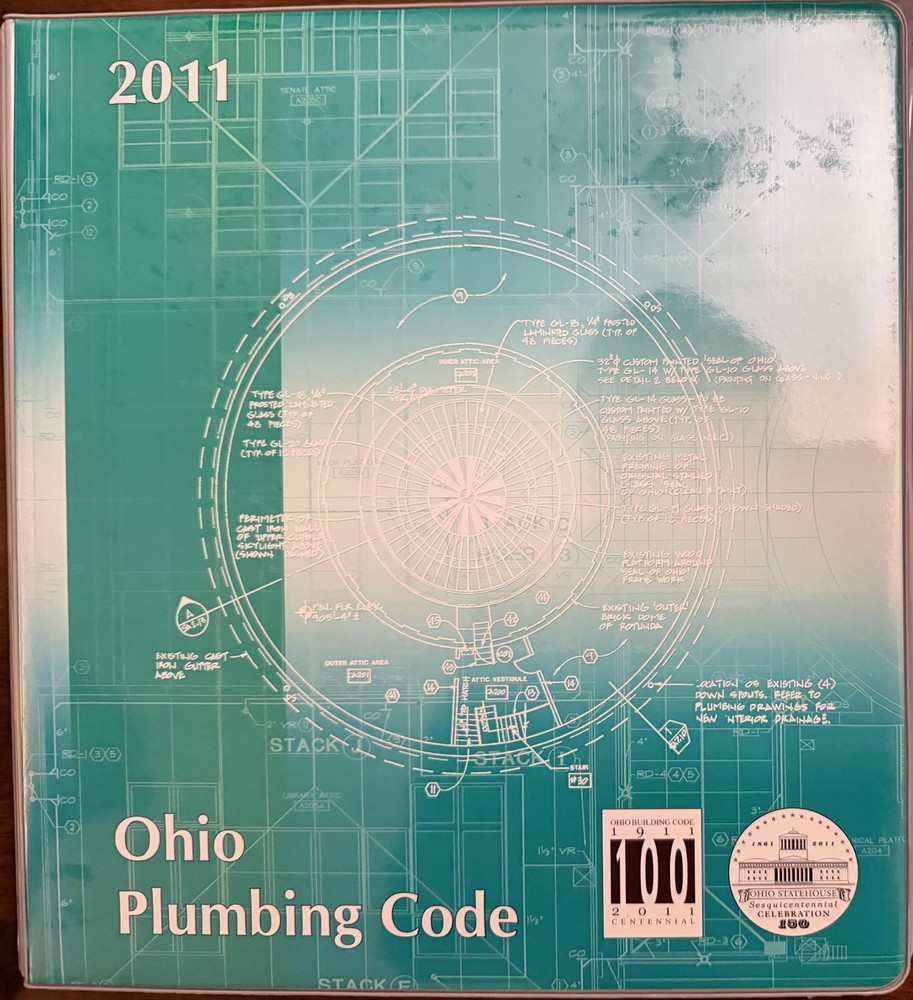 2011 Ohio Plumbing Code (Brand New Ringbound by ICC/OHIO)