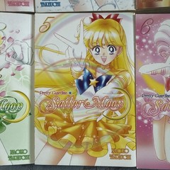 Sailor Moon Manga Books Vols. 1 2 3 4 5 6 Naoko Takeuchi- Kodansha English Books