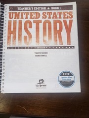 Bob Jones United States History Teacher Edition Textbook 11th Grade Book 1 And 2
