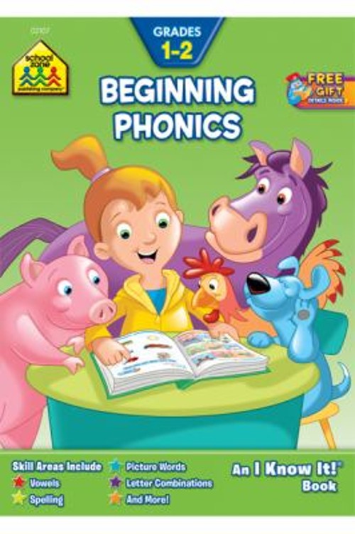 Beginning Phonics 1-2 Paperback Joan Hoffman