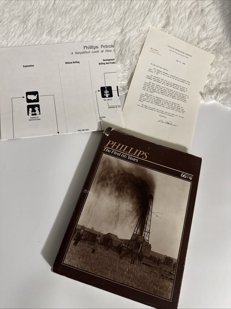 Phillips: The First 66 Years Editor: William C. Wertz 1983 HC Book DJ + Poster