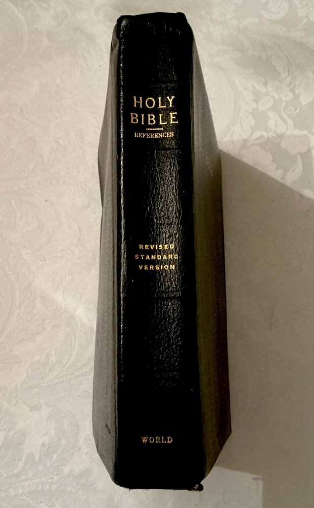 Vintage Holy Bible RSV 1962 World Publishers Reference Large Print Illustrated